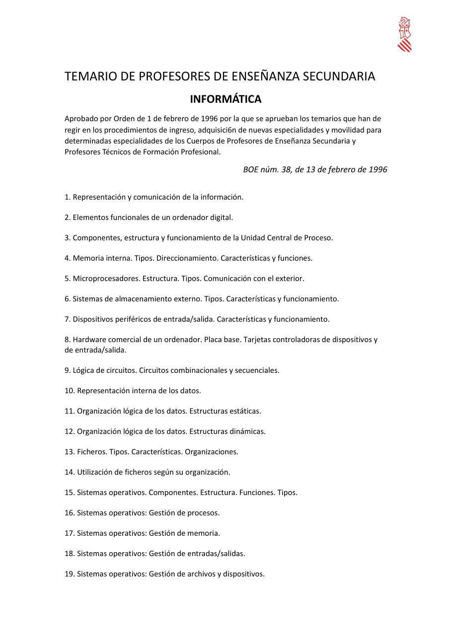 Vista previa del documento del temario de Informática